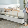 thumbnail image 3 of Space-Saving Foldable Bed Rail, 49.21x6.3x2.36in Storage, Rounded Corners, 3kg Net Weight, 3 of 20