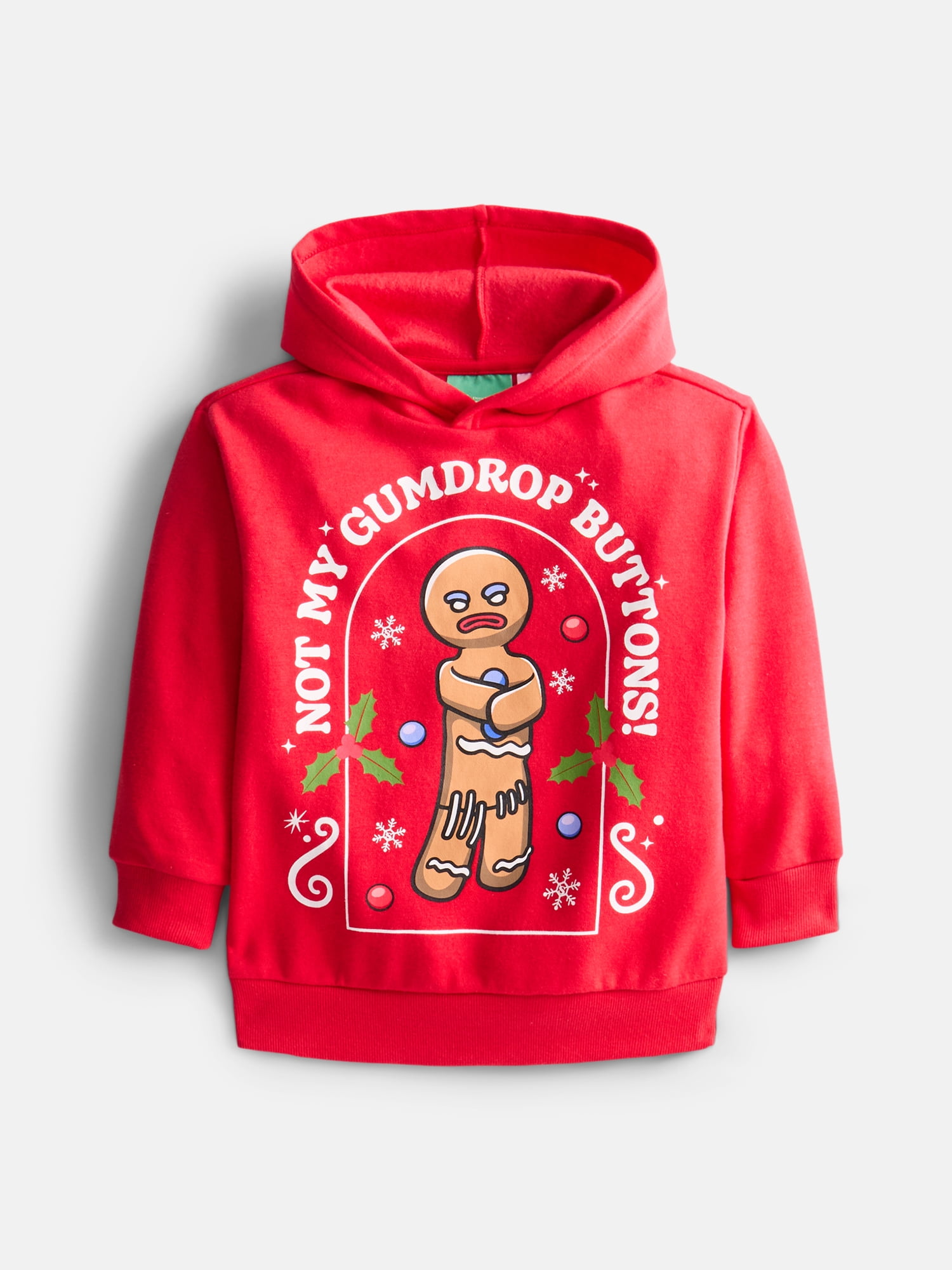 Shrek Boys Gingerbread Man Christmas Hoodie and Joggers Set, Sizes 4-16