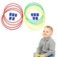 thumbnail image 4 of Sensory Training Hoop, Enhances Focus Colorful Plastic Hoop Ring Connector Game  for Home Outdoor, 4 of 7