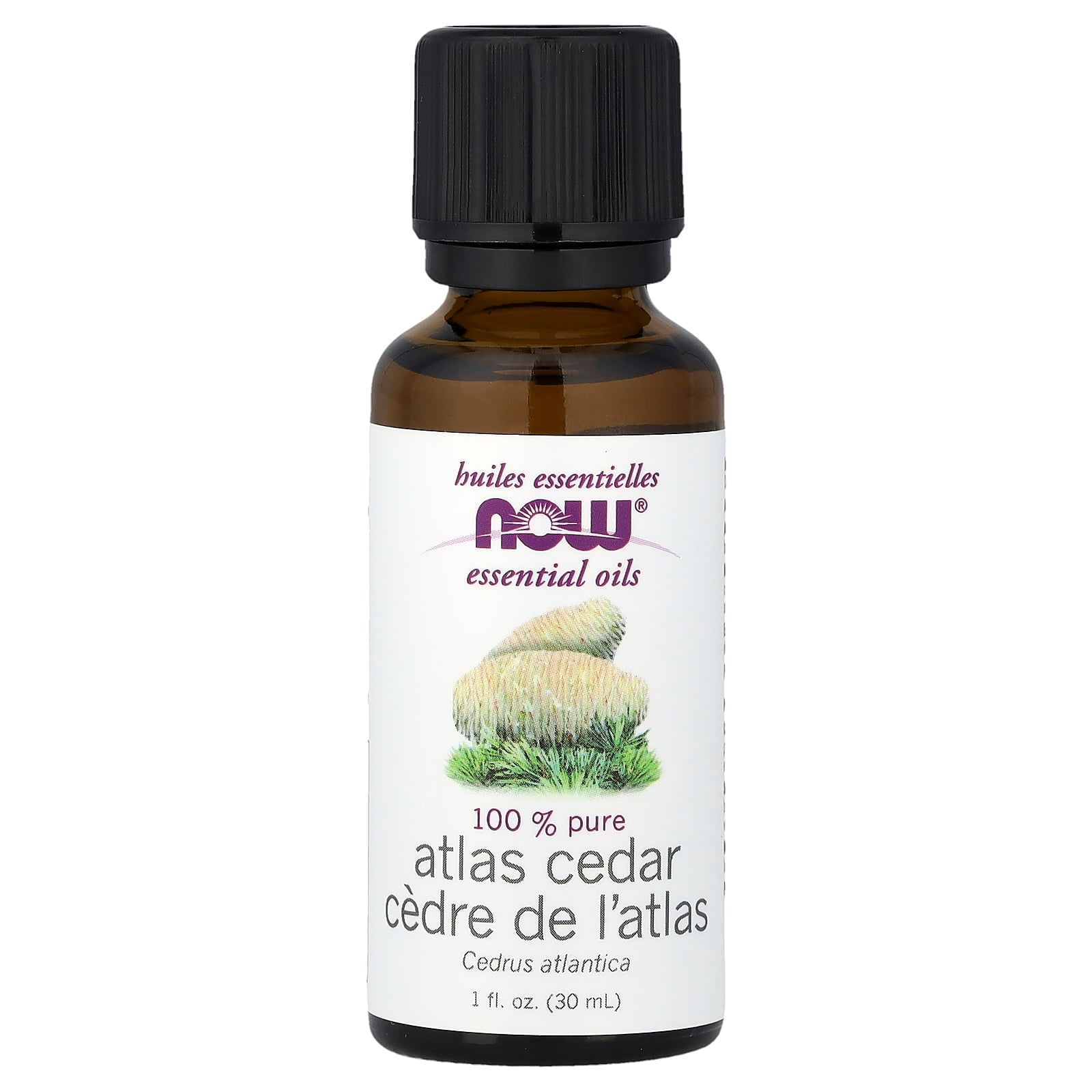 NOW Essential Oils - Atlas Cedar Oil - 1 fl. oz (30 ml) by NOW