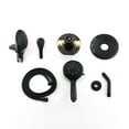 thumbnail image 6 of CoSoTower Shower system with hand held shower and combination shower. High pressure 35 function double 2-in-1 shower faucet, matte black three-way water distributor (including valve), 6 of 7