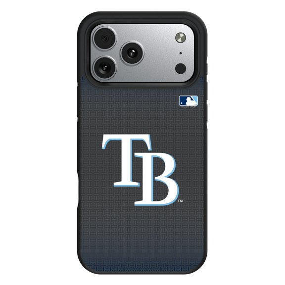 Tampa Bay Rays Linen Logo iPhone Bump Case