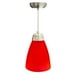 thumbnail image 1 of Lampara De Techo, Luz Ideal, Campana Chica Herraje Satín, Rojo, 1 of 5