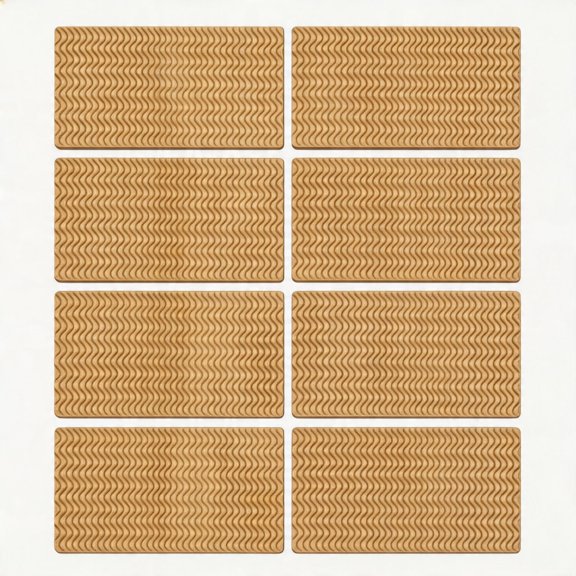 BlinkLLX 8 Pcs Shoe Grips on Bottom of Shoes No Slip Bottom Pad Self Adhesive Sole Protector Anti Slip Grips for Heel No Skid Pads for Sneakers Slippers(5.9 x 3.2 Inch,Beige)