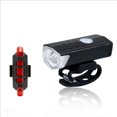 thumbnail image 4 of Faro de bicicleta de montaña, luz trasera, conducción nocturna, iluminación de carga USB, 4 of 6