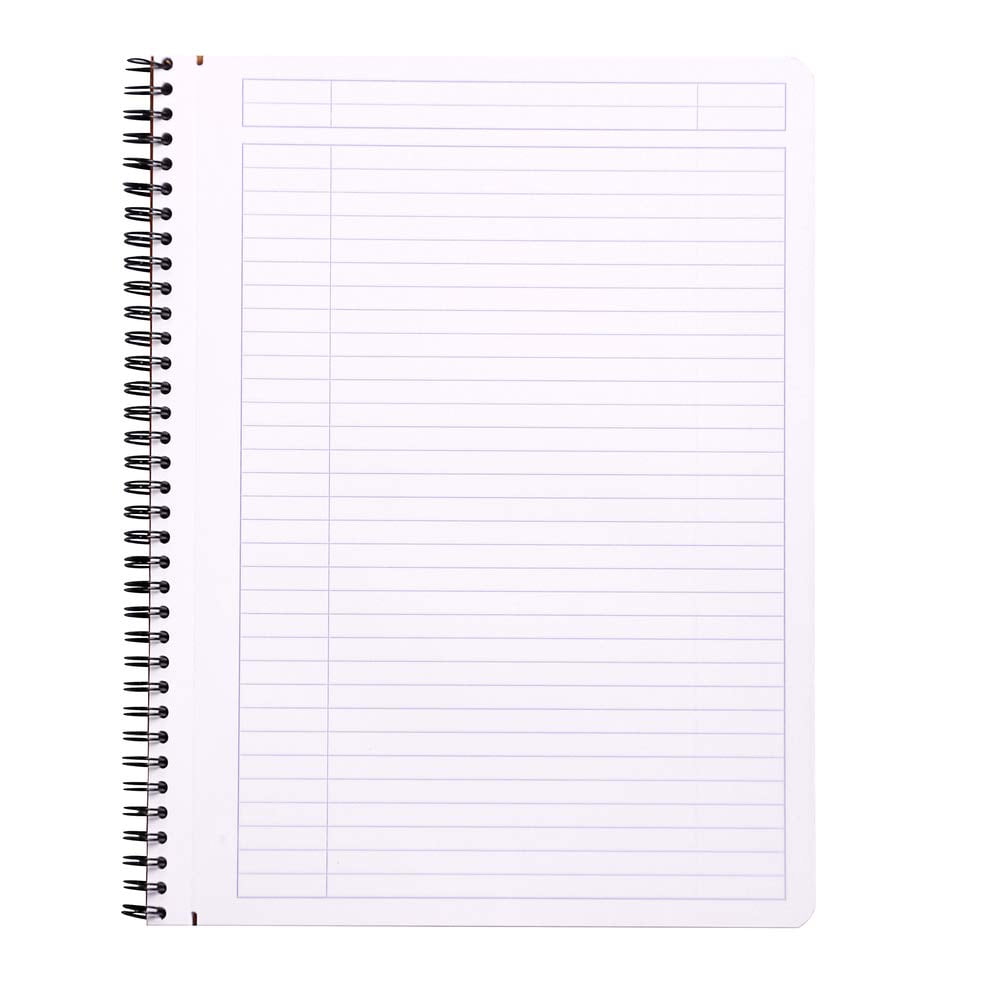 Rhodia Wirebound Notebook, A4+, Lined - Black