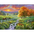 thumbnail image 2 of SUNSOUT INC - September Pasture - 300 pc Jigsaw Puzzle by Artist: Abraham Hunter - Finished Size 18" x 24" - MPN# 69423, 2 of 6