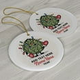 thumbnail image 3 of Custom Name Text Cabbage Christmas Ornament, Funny Vegetable Xmas Tree Keepsake for Men, Women, Circle Christmas Ornament, 3 of 5