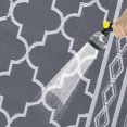 thumbnail image 6 of Gaderth Outdoor Rug,Waterproof Reversible Rug Patio Rug Modern Camping RV Plastic Straw Rug Geometric Area Rug for Backyard, Deck, Picnic, Porch, Beach, 6 of 7