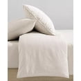 thumbnail image 3 of Calvin Klein LIGHT BEIGE Washed Percale 3 Piece Comforter Set, US King, 3 of 4