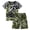 style-11 Camouflage, variant on JUMEYU Pajamas Boys Toddler Boy Girl Summer Pajamas Short Sleeve Lops Elastic Waist Shorts Pj Sleepwear 4T 5T (Red,4-5 Years)