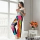 thumbnail image 5 of Balery Watercolor White Horse Pantalones de pijama para mujer, pijamas ultraligeros, pantalones de estar por casa-Medium, 5 of 6