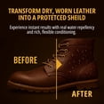 thumbnail image 3 of Mink Oil Liquid Leather Conditioner 8oz with Cloth – Softens, Waterproofs & Preserves Boots, Shoes, Bags, Jackets & Furniture – Natural Leather & Vinyl Conditioner for Long-Lasting Protection, 3 of 4