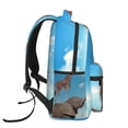 thumbnail image 3 of Disketp Elephant Giraffe Mochila Estampada para Hombre y Mujer – Mochila Ligera Clásica con Múltiples Bolsillos para Universidad, Trabajo y Viajes-One Size, 3 of 5
