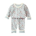 thumbnail image 1 of MEZZALL Ensemble de Pyjama à Manches Longues Confortable et Élégant pour Enfants, Polyvalent, 4-5 Ans, 1 of 6