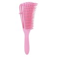thumbnail image 2 of Cepillo desenredante para cabello largo, grueso, húmedo y seco, con dientes finos, color rosa, 2 of 14