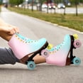 thumbnail image 2 of Patines LIKU Quad para niña y mujer con ruedas iluminadas, 2 of 7