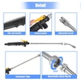 thumbnail image 4 of Unique Bargains 1 Set RV Water Heater Anode Rod and Flush Wand Hot Water Tank Element Parts Cleaning Rinser, 4 of 7