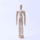 thumbnail image 2 of Herramientas de madera para dibujar bocetos, títeres articulados flexibles especiales, imitación del cuerpo humano, suministros para tallado, 2 of 5