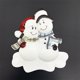 thumbnail image 1 of Adornos navideños de la familia Newstar, adornos colgantes, adornos navideños para árboles de Navidad, adornos navideños para parejas de erizos, 1 of 4