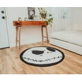 thumbnail image 6 of Disney The Nightmare Before Christmas Jack Skellington 39-Inch Round Area Rug, 6 of 6