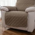 thumbnail image 5 of With Elastic Straps Recliner chair covers Recliner cover Waterproof Washable Slipcover 23in Chair protectors covers Large recliner covers for wide recliner, 5 of 9