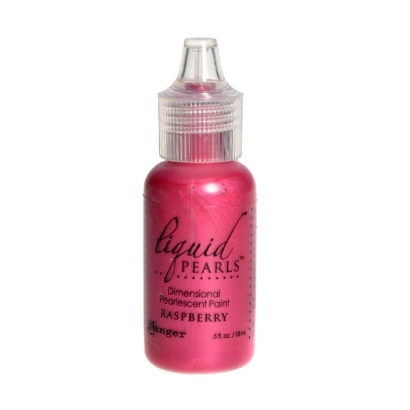 Liquid Pearls Pearlescent Paint raspberry, 1/2 oz. (pack of 12)