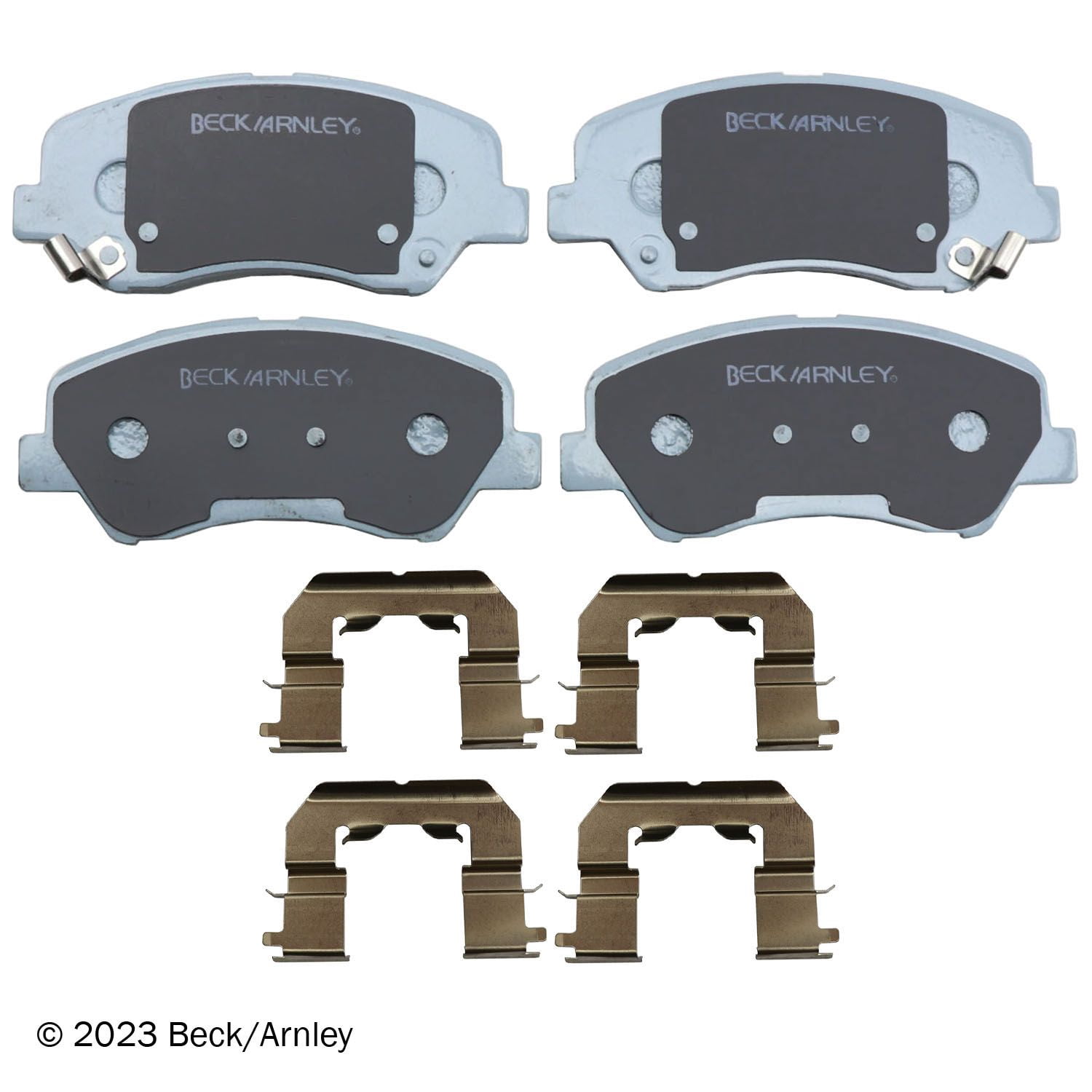BeckArnley 085-6975 Premium Asm Pads W / Hardware