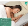 thumbnail image 3 of Royale Linens Standard Pillowcase Set of 2 - Bed Pillow Cover - 20"x26" - Sand Pillowcases - 1800 Brushed Microfiber, Wrinkle & Fade Resistant - Soft & Cozy- Standard Size Pillow Case (STD,Sand), 3 of 9