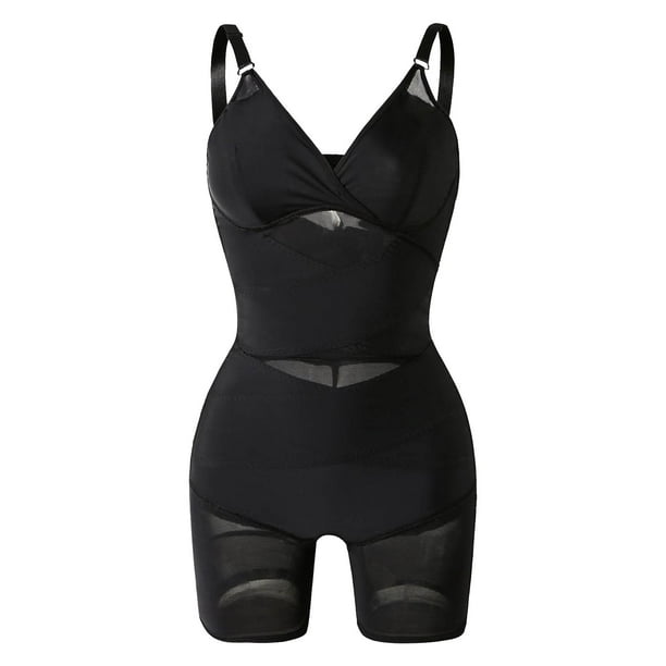 Shapewear For Women Bodysuit V Neck Body Sculpting Seamless Figure