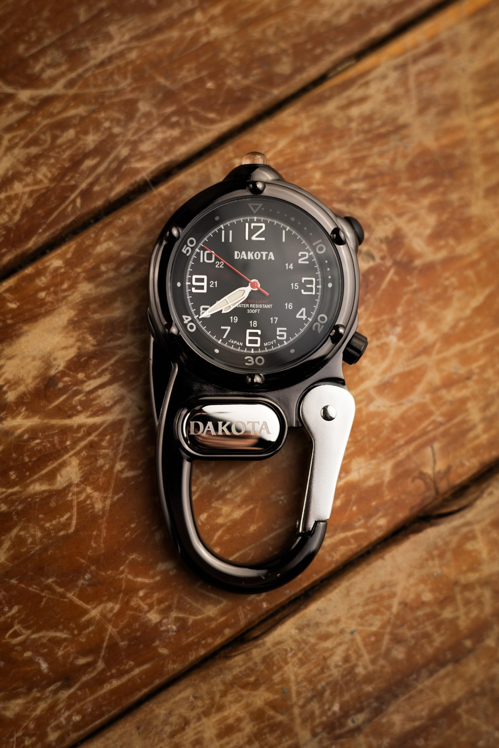 Dakota Mini Clip Microlight with LED Flashlight – Tactical Outdoor Gift for Men and Women