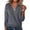Dark Gray, variant on Atkumj Womens Lightweight Sweaters Stylish Half Zip Stand Collar Pullover Sweaters Casual Solid Color Long Sleeve Knitted Sweaters for Women S