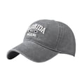 thumbnail image 2 of Alphabet Embroidery Solid Color Duck Hat Trend Personality Outdoor Print Breathable Mesh Hat, 2 of 5