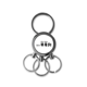 thumbnail image 1 of Chino cita soy soltera De acero inoxidable Anillo de metal llavero llavero clip auto regalo, 1 of 3