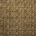 thumbnail image 1 of Ahgly Company Indoor Square Abstract Brown Modern Area Rugs, 5' Square, 1 of 4