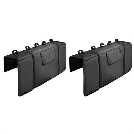 2X Tailgate Pad for Mountain Bike with Bike Fixing Straps Truck Protection Tailgate Pad Carries Up to 5 Bikes