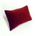 thumbnail image 3 of Pillow Decor Castello Soft Velvet Cushion Throw Pillow (Sizes: 12x20, 17x17, 20x20), Complete with Poly Pillow Insert, 3 of 4