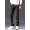 thumbnail image 3 of Mens Vintage Plaid Dress Pants Chino Pants Versatile Casual to Formal Wear, 3 of 8