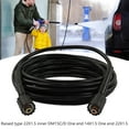 thumbnail image 4 of High Pressure Washer Hose, Quick Connect Plugs, Replacement Part, 9m Total Length, Weather and Abrasion Resistant, PVC and Rubber Material, Suitable for High Pressure Connections, 4 of 7