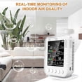 thumbnail image 5 of For Smart 7 In 1 Air Quality Monitor With Pm2.5, Co2 Detector With Alarm, 5 of 5
