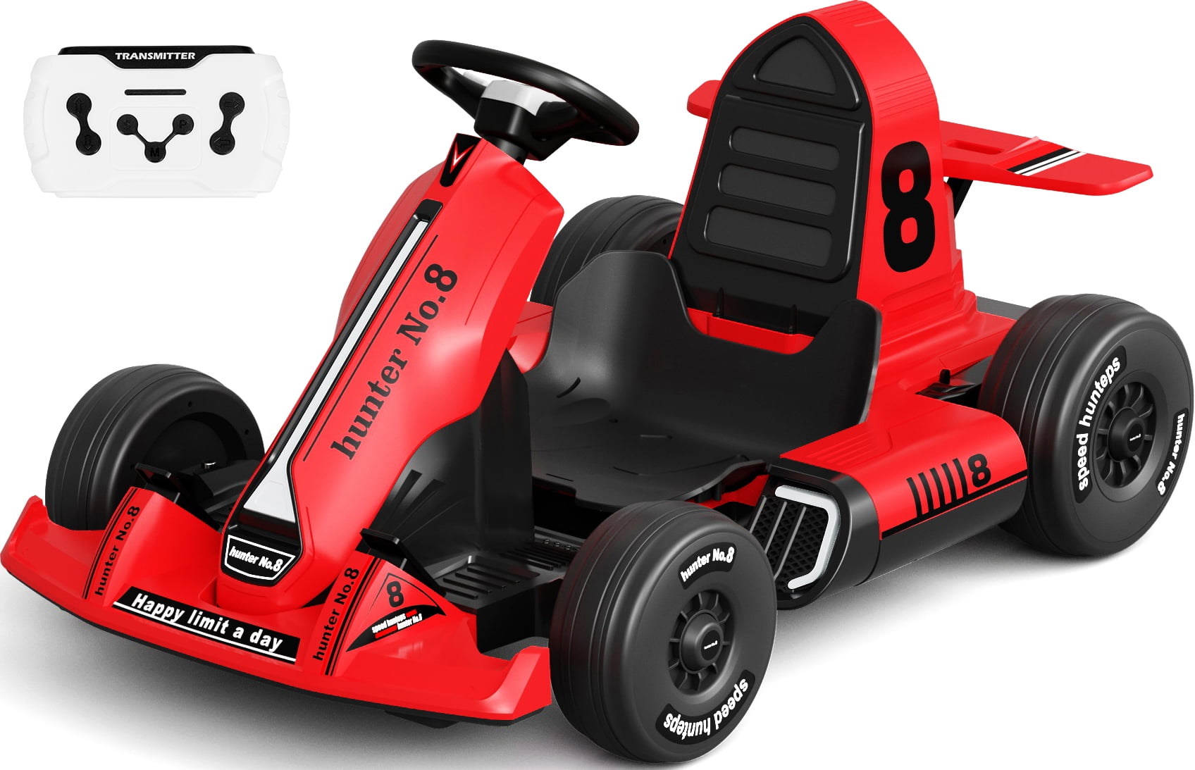 KORIMEFA Electric Vehicles, Outdoor Race Pedal Go Karting Car for Kids