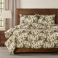 thumbnail image 3 of Smithsonian  Bluebirds In Paradise Duvet Set Full - 3 Piece, 3 of 5