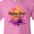 thumbnail image 4 of Inktastic Daytona Beach Florida Sunset Youth T-Shirt, 4 of 5