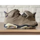 thumbnail image 3 of Ni - ke Ni - ke Air Jordan 6 Retro Gore-Tex Brown Kelp FD1643-300 Women 11.5 / Men 10 Shoes, 3 of 5