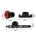 thumbnail image 4 of LJNYFDC Automatic Switch Bike Light Bicycle Smart Rear Light Smart LED Bike Taillight Super Bright 5 Modes Waterproof Rechargeable Intelligent Bicycle Light, 4 of 6