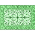thumbnail image 1 of Ahgly Company Indoor Rectangle Persian Emerald Green Traditional Area Rugs, 2' x 5', 1 of 4