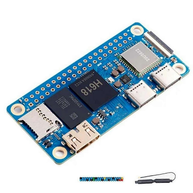 For Zero 2W 2GB RAM DDR4 Mini PC Allwinner H618 Zero 2W WiFi Bluetooth