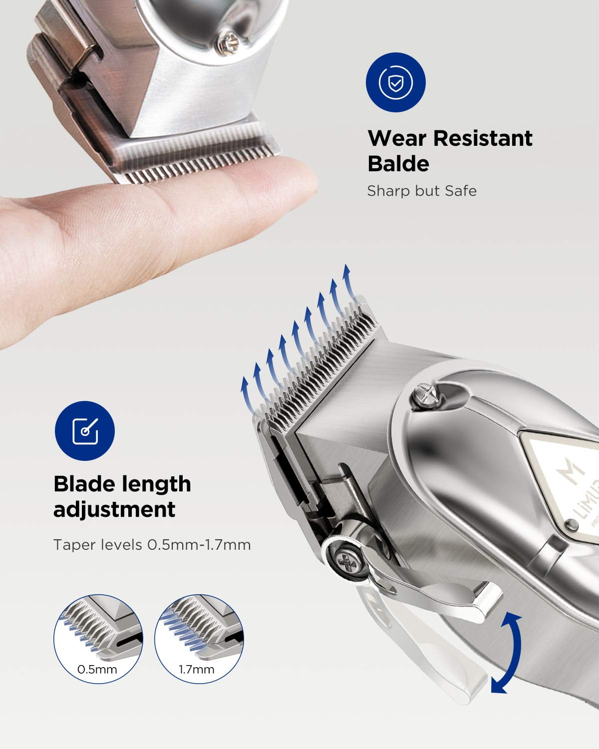 limural hair clippers for men