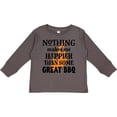 thumbnail image 3 of Inktastic Barbecue Lover Funny BBQ Boys or Girls Long Sleeve Toddler T-Shirt, 3 of 5