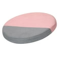 thumbnail image 2 of Cojines antideslizantes Asiento Cocina y comedor Oficina Taburete alto Almohadils para sil Esponja Asiento firme Almohadil de Rosa gris perfecl Cojín de asiento redondo Colchón, 2 of 8